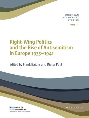 cover image of Right-Wing Politics and the Rise of Antisemitism in Europe 1935-1941